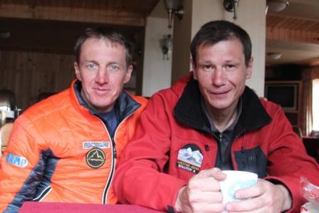 Denis Urubko and Alexey Bolotov 